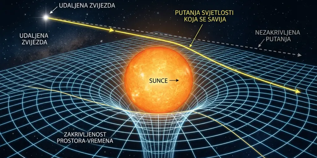 zakrivljenost vremena prostora