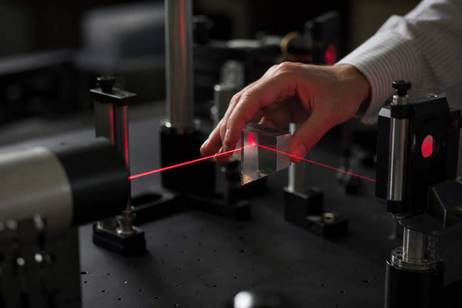 Fotografija za temu kako radi laser